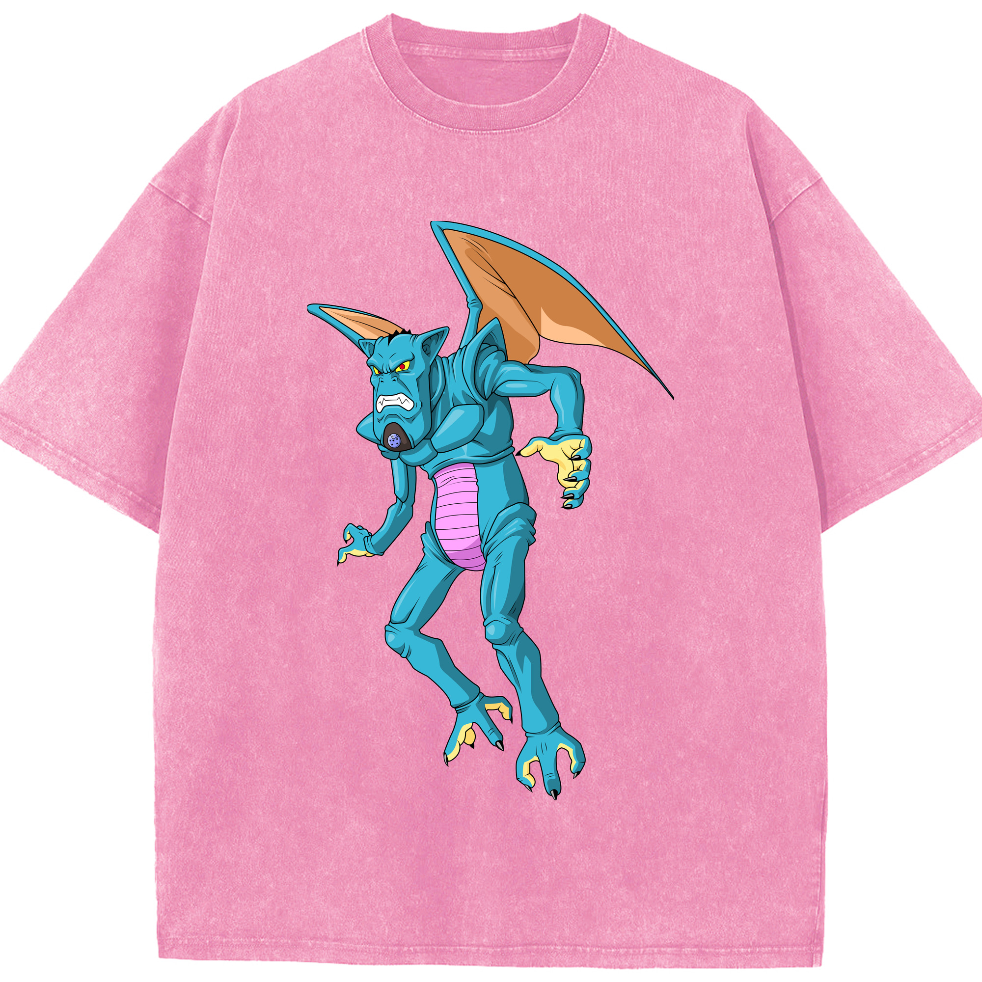 （画像用） ドラゴンボール DRAGON BALL 綿100% ヴィンテージ風 半袖Tシャツ（フロントプリント）
